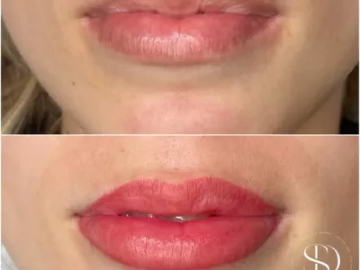 Blush lips